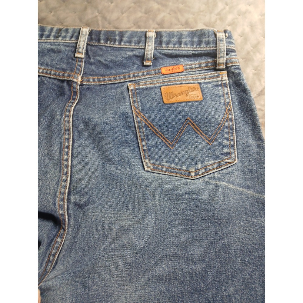 Wrangler FR Flame Resistant Original Fit Jeans 40x36 Blue Denim 10FR15MWZ - Picture 5 of 6